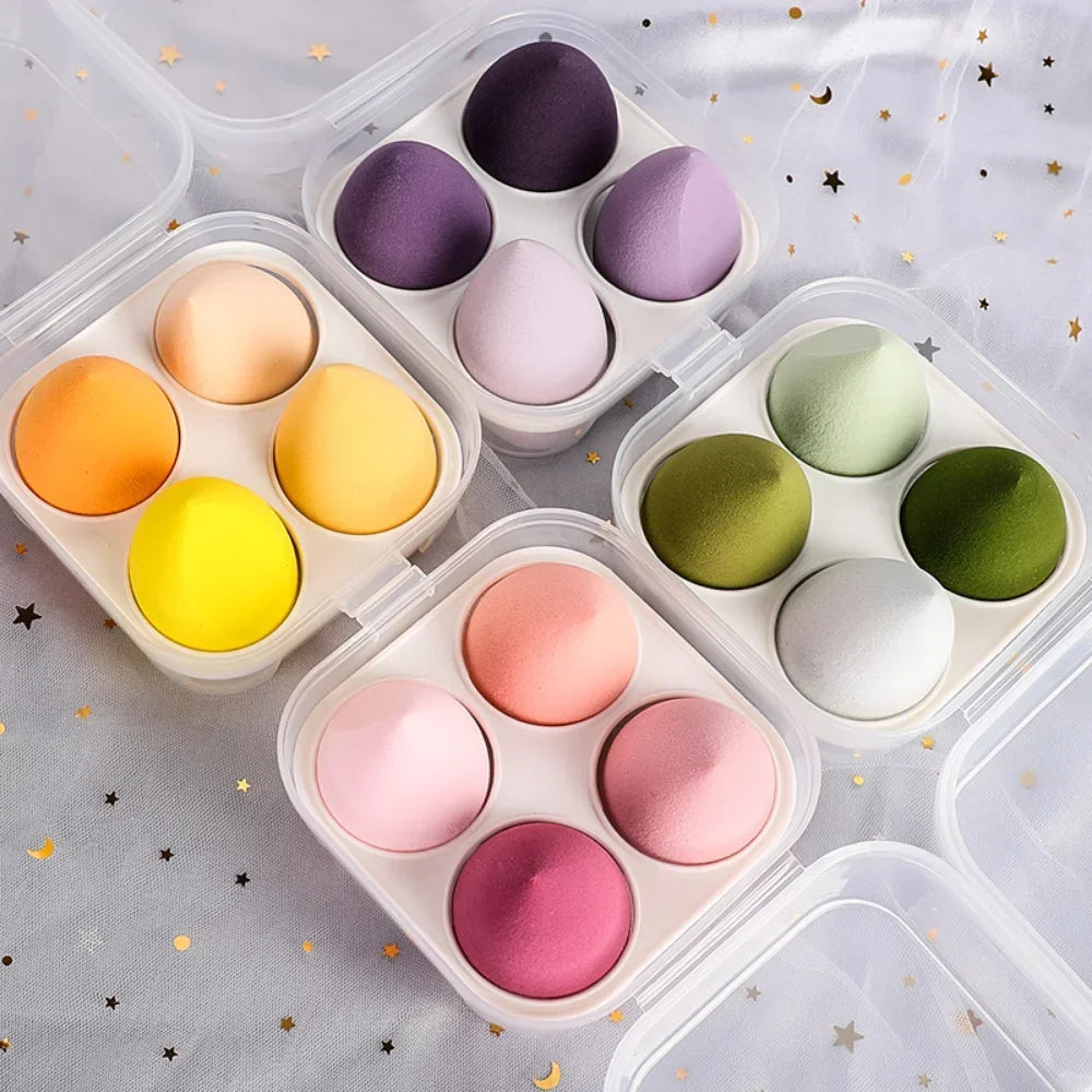 Multicolor Soft Makeup Sponges – Professional Blending Applicators for a Perfect Makeup Base