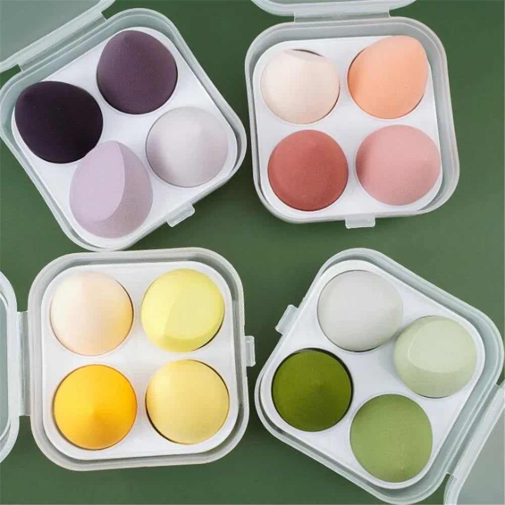 Multicolor Soft Makeup Sponges – Professional Blending Applicators for a Perfect Makeup Base